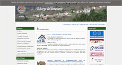 Desktop Screenshot of comunecosiodiarroscia.info